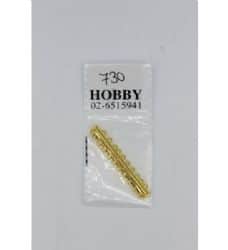 סוגר מקל- 10 לולאות- זהב