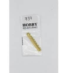 סוגר מקל- 8 לולאות- זהב