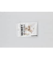 חרוז מעיכה אדום 3 מ"מ