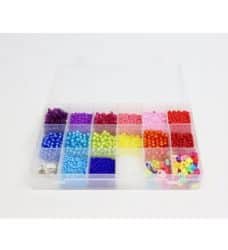 קופסא חרוזים ליצירה והכנת תכשיטים גדול- במבצע