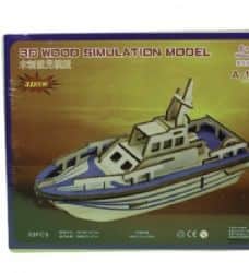 ערכת יצירה לילדים הרכבה מעץ- דגם אוניה (A-17)- במבצע