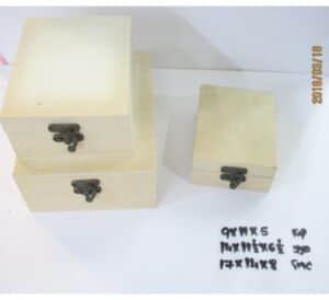 סט 3 קופסאות עם מנעול מיוחד- לפי מידה