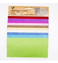 סט בדים מנוצנצים עם מדבקה