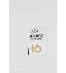 סוגר עגול קלאסי- זהב