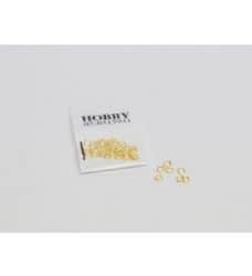 לולאות זהב עבות 9 מ"מ