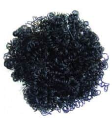 חומרים ליצירה- שיער לבובה שחור