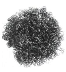 חומרים ליצירה- שיער לבובה אפור