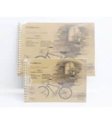 בלוק שרטוט בצבעי עפרון A4