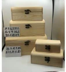 סט 5 קופסאות עם סגירה הצידה- לפי מידה