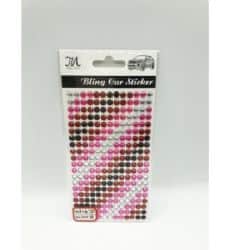 אבני שיבוץ עם דבק- גווני ורוד