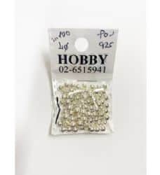 חרוזי כסף 925- מידה 4 200יחידות