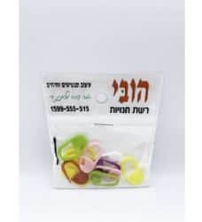 סיכת ביטחון מפלסטיק- חבילה