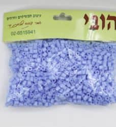 חרוזי גיהוץ לפי צבע- תכלת כחול כ-1500 יחידות