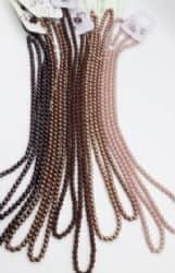 חרוזי פנינה מידה 4- מתוך גווני ורוד