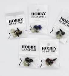 עיניים בטיחותיות עם מסגרת בצבע