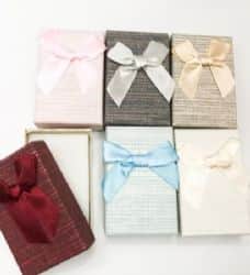 מבצע- 24 קופסאות מתנה ב6 גוונים- 5X8