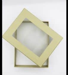 קופסא למתנה טבעי- עם חלון-12X16 גובוהה