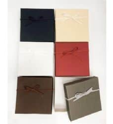 קופסא לתכשיטים עם פפיון- 9X9