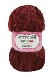 Rabbit- צמר פרווה - בורדו- 349