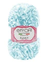 Rabbit- צמר פרווה -תכלת- 552