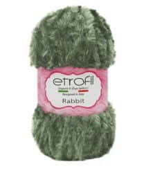 Rabbit- צמר פרווה -ירוק 43