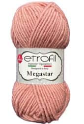 MEGASTAR- צמר מגהסטאר (במבצע)-אפרסק- 142