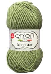 MEGASTAR- צמר מגהסטאר (במבצע)- ירוק- 067