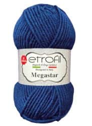 MEGASTAR- צמר מגהסטאר (במבצע)- כחול-095