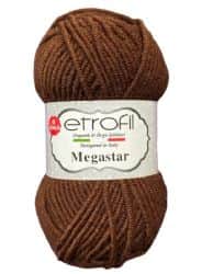 MEGASTAR- צמר מגהסטאר (במבצע)- חום- 013