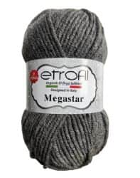 MEGASTAR- צמר מגהסטאר (במבצע)- אפור-027