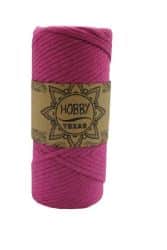 חוט מקרמה סרוג- TEXAS -פוקסיה