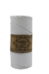 חוט מקרמה סרוג- TEXAS לבן