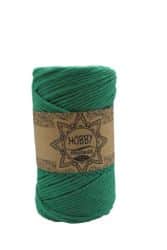 חוט מקרמה 4MM- CHICAGO סינגל טוויסט בצבע-ירוק