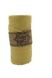 חוט מקרמה NEVADA- סרוג צהוב