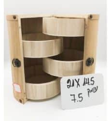 קופסא עגולה נפתחת קומות