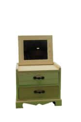 מיני שידת איפור עם מראה