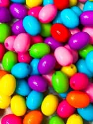 חרוזי אקריל-מיוחדים-צבעים חזקים- חרוז