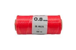 חוט שעווה -0.8-ורוד זוהר (3)