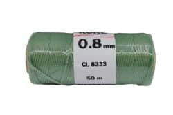 חוט שעווה -0.8- ירוק בהיר (86)