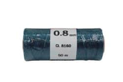 חוט שעווה -0.8-טורכיז כחול כהה (31)