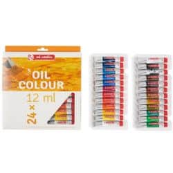 סט צבעי שמן איכותיים טלנס למבוגרים- 24 צבעים