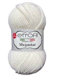 MEGASTAR- צמר מגהסטאר (במבצע) - שמנת בהיר-169