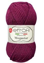 MEGASTAR- צמר מגהסטאר (במבצע) - סגול חציל-609