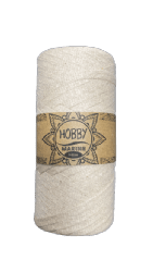 חוט מקרמה MARINE- שטוח- אבן