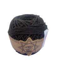 חוט 100% כותנה- שחור