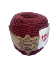 חוט 100% כותנה- בורדו