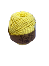 חוט 100% כותנה- צהוב