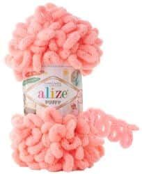 Alize Puffy- 529 צמר לולאות פלאפי אפרסק