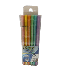 6 עטי פסטל 0.4 ממ