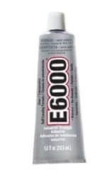 דבק E6000- גדול 109.4 מ"ל דבק שקוף סיליקוני חזק לכל סוגי המשטחים- מומלץ